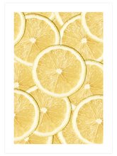 Limon Dilimleri - Art Print